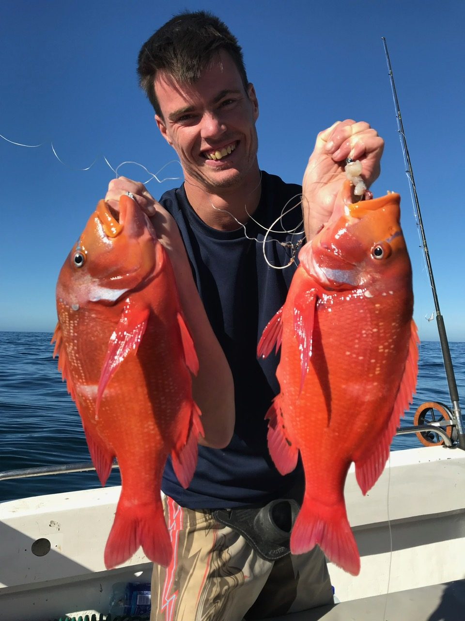 Happy angler Plettenberg Bay