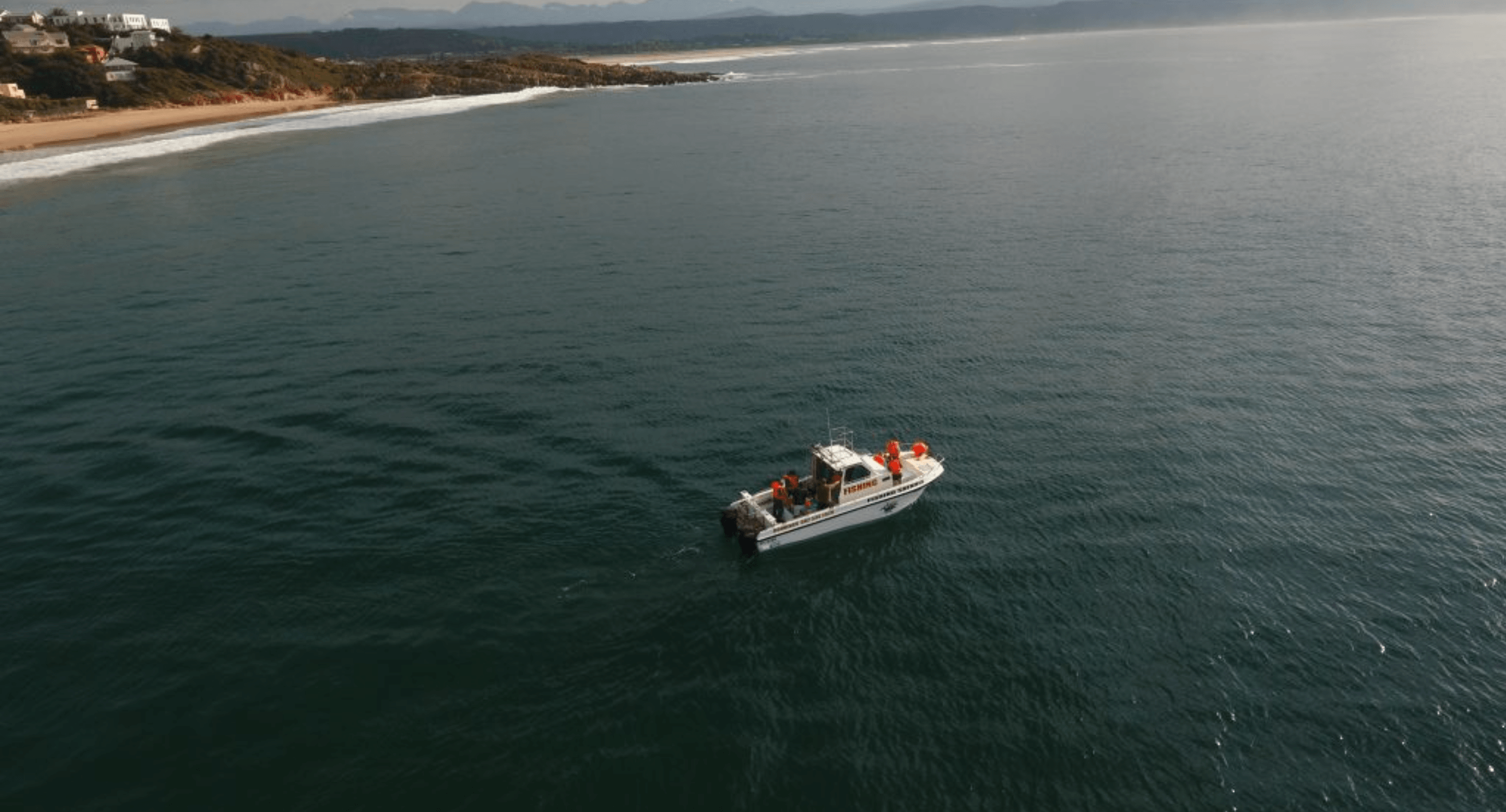 Pescatore Too aerial shot — Enrico's Fishing